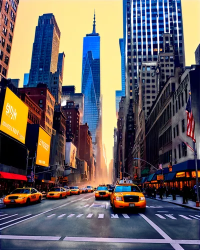 new york streets,new york taxi,newyork,new york,time square,manhattan,nyclu,nytr,times square,5th avenue,city scape,big apple,broadway,cityscapes,nycz,yellow taxi,midtown,newcity,chrysler building,city life,Illustration,Abstract Fantasy,Abstract Fantasy 13