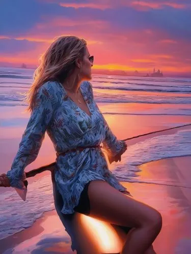 neon body painting,sunset glow,photo manipulation,beach background,photoshop manipulation,walk on the beach,beautiful beach,sunset,beautiful beaches,photomanipulation,dream beach,sea breeze,girl on the dune,bodypainting,gracefulness,farrah fawcett,pink beach,sun reflection,eventide,guiding light,Illustration,Paper based,Paper Based 04