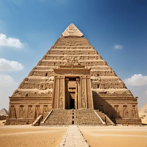 a tall building with steps going up to it,the great pyramid of giza,step pyramid,pyramidal,giza,mypyramid,pyramide,eastern pyramid,saqqara,khafre,mastabas,khufu,kharut pyramid,pyramid,mastaba,egyptien