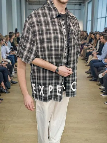 man's fashion,workwear,louis vuitton,menswear,men's wear,boys fashion,fashion,express,plus-size model,plaid paper,lumberjack pattern,checkered,plaid elephant,dress shirt,male model,plus-size,tartan,one-piece garment,acronym,excel,Male,Western Europeans,XXXL,Casual Shirt and Chinos,Indoor,Fashion Show