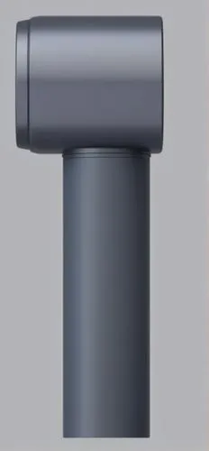 参考这种半包裹的设计,a large, black object with grey material,aluminum tube,ferrule,tellurometer,mandrel,ophthalmoscope,drum mallet,Photography,General,Realistic