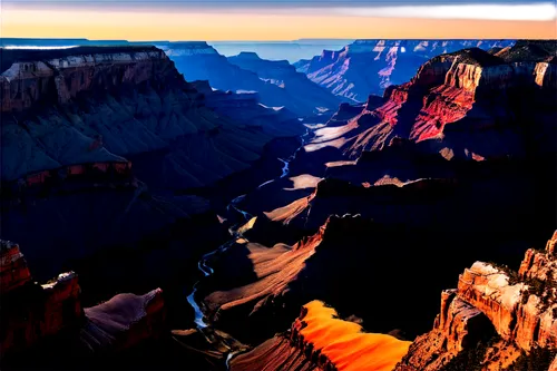 grand canyon,canyon,south rim,bright angel trail,fairyland canyon,united states national park,horseshoe bend,guards of the canyon,landform,street canyon,big bend,red cliff,national park,virtual landscape,mountainous landforms,panoramic landscape,mountain sunrise,color image,antel rope canyon,aeolian landform,Art,Classical Oil Painting,Classical Oil Painting 06