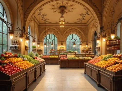 principal market,fruit market,market hall,grocer,grocers,grocery store,spice market,aisle,homegrocer,covered market,upper market,grocery,greenmarkets,wegmans,market fresh vegetables,refectory,greengrocers,fruit stand,fresh fruits,fruits and vegetables,Photography,General,Realistic