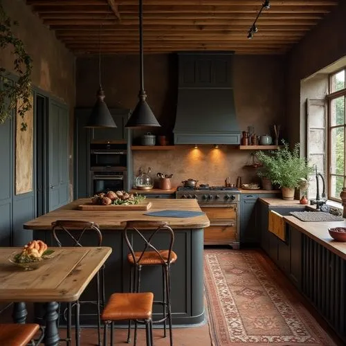  interior design,this is a room with many wooden tables,tile kitchen,vintage kitchen,scandinavian style,kitchen interior,kitchen,the kitchen,Photography,Documentary Photography,Documentary Photography