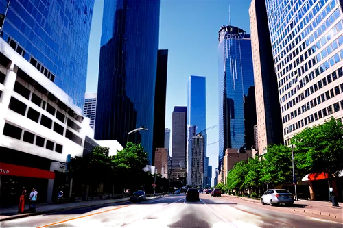 poydras,city scape,wilshire,financial district,transamerican,foshay,rencen,houston,business district,houstonian,reforma,transbay,downtown,city highway,downtowns,houston texas,costanera center,citywide,streeterville,tall buildings,Conceptual Art,Fantasy,Fantasy 06