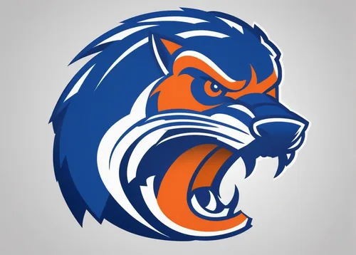 Craft a minimalist Boise State logo that uses clean shapes and negative space to create a timeless and versatile design.,mascot,ice bears,social logo,nakuru,store icon,the mascot,ung,arena football,lo