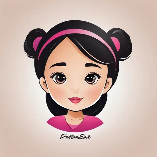 cute cartoon character,dribbble,dribbble icon,dribbble logo,cute cartoon image,cartoon character,tiktok icon,kids illustration,geisha girl,oriental girl,mulan,agnes,vector illustration,doll's facial features,vector girl,pencil icon,potrait,caricature,caricaturist,edit icon,Unique,Design,Logo Design