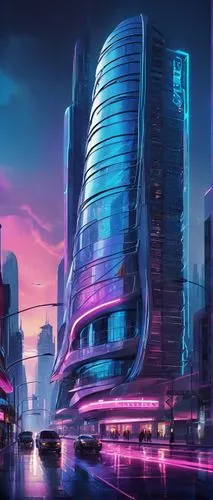 futuristic landscape,cybercity,futuristic architecture,cybertown,cyberport,futuristic art museum,arcology,cityscape,fantasy city,futuristic,coruscant,colorful city,megapolis,futuristic car,megacorporations,motorcity,futurist,city scape,baku,cyberworld,Conceptual Art,Sci-Fi,Sci-Fi 06