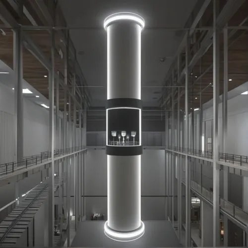 lighting system,klaus rinke's time field,revolving light,the pillar of light,pillar,columns,pillars,track lighting,archidaily,construction pole,square steel tube,energy-saving lamp,loading column,wall