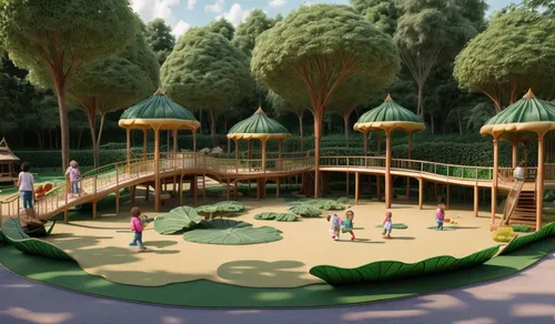 play area,children's playground,outdoor play equipment,3d rendering,urban park,loro park,playset,play yard,playground,bird park,crocodile park,city park,park,park akanda,cartoon forest,fairy world,the park,mini golf course,animal zoo,greenforest