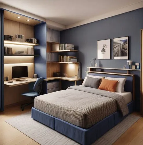 modern room,bedroom,modern decor,sleeping room,search interior solutions,contemporary decor,guest room,bed frame,great room,3d rendering,boy's room picture,interior modern design,guestroom,room divide