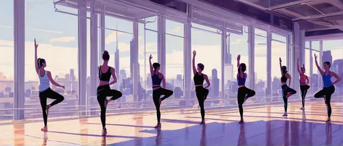 yoga silhouette,sun salutation,yoga class,fitness room,girl ballet,gymnastics room,yoga poses,women silhouettes,sport aerobics,ballerinas,aerobics,half lotus tree pose,jazz silhouettes,yoga,yoga day,ballet,dancers,equal-arm balance,pilates,love dance,Conceptual Art,Sci-Fi,Sci-Fi 23