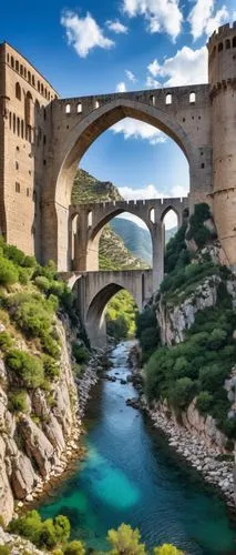 pont du gard,sant'angelo bridge,chmarossky viaduct,dubrovnik,bridge arch,tied-arch bridge,montenegro,dragon bridge,arch bridge,stone bridge,tiber bridge,pont d'avignon,antalya,dubrovnik city,peloponnese,old bridge,kings landing,angel bridge,balkans,arco,Photography,General,Realistic