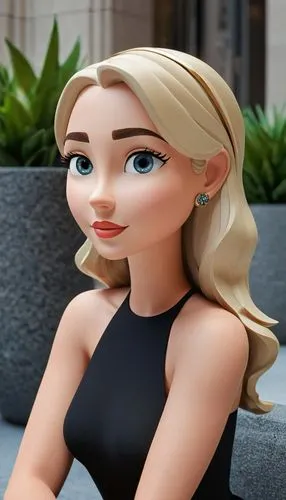 barbie,elsa,3d model,ann,bjd,kimberlee,Unique,3D,3D Character