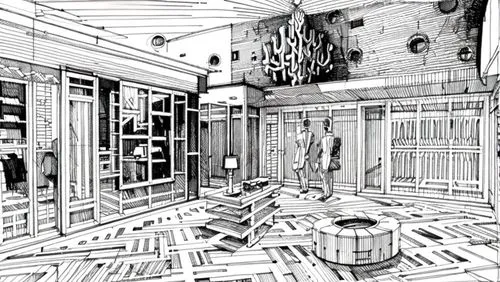 apothecary,pantry,store fronts,the kitchen,kitchen interior,kitchen shop,engine room,butcher shop,the boiler room,barber shop,storefront,kitchen,brandy shop,tile kitchen,spice market,liquor bar,wine cellar,shopkeeper,backgrounds,mono-line line art,Design Sketch,Design Sketch,None