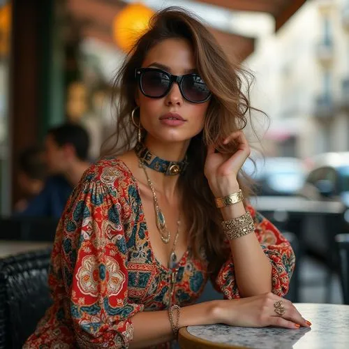 parisienne,woman at cafe,kaftans,parisian,parisian coffee,paris cafe