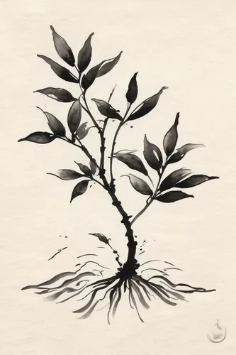 olive tree,ikebana,sapling,botanical line art,coffee tea illustration,flourishing tree,plant and roots,olive branch,branched asphodel,branched,branching,the roots of the mangrove trees,growth icon,birch tree illustration,saplings,bonsai tree,junshan yinzhen,bonsai,flower illustration,branch,Illustration,Paper based,Paper Based 30