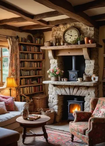 inglenook,country cottage,sitting room,cotswolds,claverton,reading room,tea and books,cosier,fireplace,coziness,log fire,troutbeck,fireplaces,home interior,summer cottage,cosy,fire place,trerice in cornwall,coziest,livingroom,Conceptual Art,Daily,Daily 25