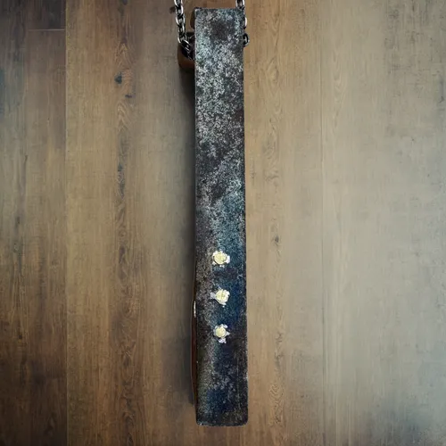 lies on the table, the table is white, top view,incense stick,scabbard,herb knife,hunting knife,incense burner,smudge stick,block flute,burning incense,wand,incense,western concert flute,shakuhachi,fi