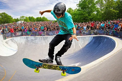 Write a thrilling story about a dangerous skateboarding competition.,half pipe,half-pipe,halfpipe,fullpipe,freestyle slalom skating,skatepark,skate park,skateboarder,skate guard,skateboarding,inline s