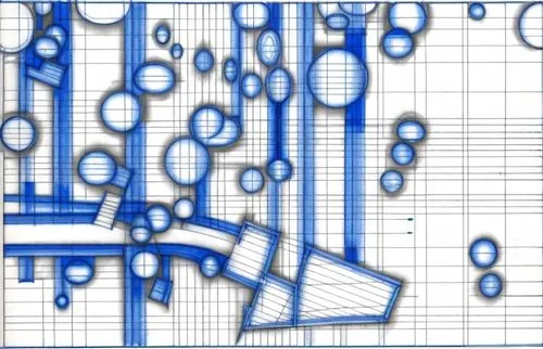 diagrammatic mapping, keep the blue as blue,graph paper,frame drawing,blueprints,sheet drawing,ventilation grid,wireframe graphics,technical drawing,blueprint,wireframe,vector spiral notebook,inkscape