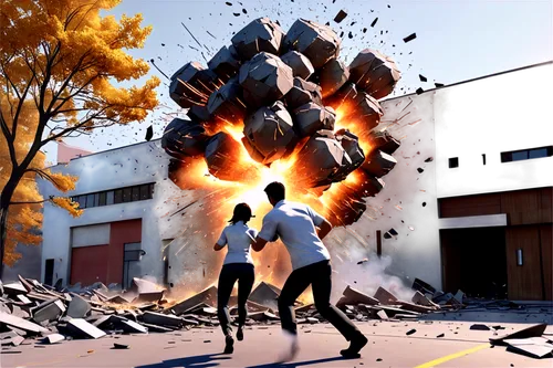 exploding head,shatters,implosion,explode,exploding,physx,fantomex,nextwave,firefight,destructible,countercharge,fighter destruction,destruct,explosively,amination,doomsday,blackfire,impactor,battlezone,superhero background,Conceptual Art,Daily,Daily 35