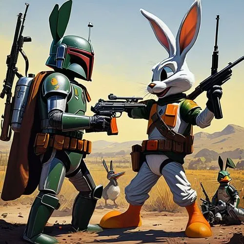 cartoon rabbit,hare field,jackrabbit,rabbits,jack rabbit,gunrunners,caballeros,cartoon bunny,bunnies,easterlings,rabbit family,kickapoos,mercenaries,myxomatosis,hoppity,storm troops,patrols,funny troop,rabbids,dobunni,Conceptual Art,Sci-Fi,Sci-Fi 01