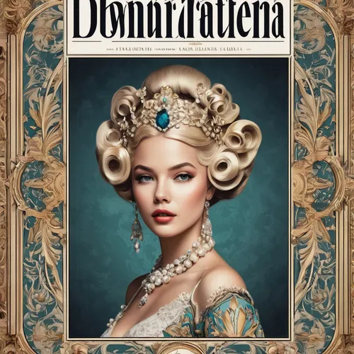 diademhäher,dulcinea,magazine cover,cover,debutante,magazine - publication,venetia,diadem,book cover,bohemia,dondurma,domna,dossinia,dita,cinderella,rosa ' amber cover,print publication,italian poster,domra,dombra,Conceptual Art,Fantasy,Fantasy 22