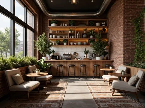 wine bar,piano bar,breakfast room,loft,contemporary decor,modern decor,penthouses,interior design,tile kitchen,bellocq,apartment lounge,boxwoods,houseplants,house plants,teahouse,redbrick,interior modern design,potted plants,brick house,lounges