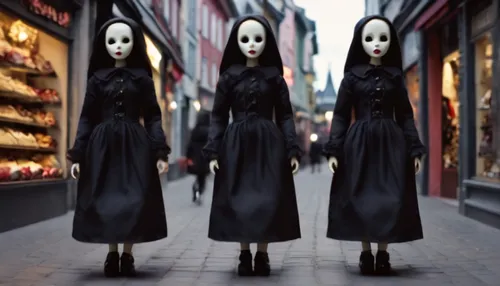 gothic fashion,dress walk black,gothic dress,fashion dolls,paris shops,black dresses,whitby goth weekend,goth whitby weekend,goth subculture,mannequins,halloween ghosts,women's clothing,dress shop,nun