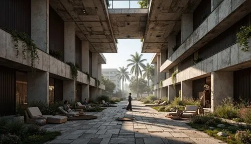 karnak,cryengine,render,scampia,courtyards,rendered,theed,microdistrict,northrail,streamwood,hashima,atriums,courtyard,amanresorts,walkway,apartment block,breezeway,arcology,residential,concrete