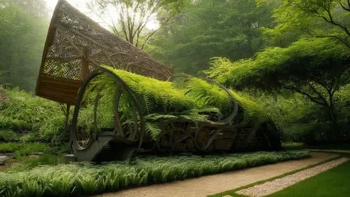 biopiracy,garden sculpture,green garden,rivendell,nature garden,ecotopia,Photography,Documentary Photography,Documentary Photography 15