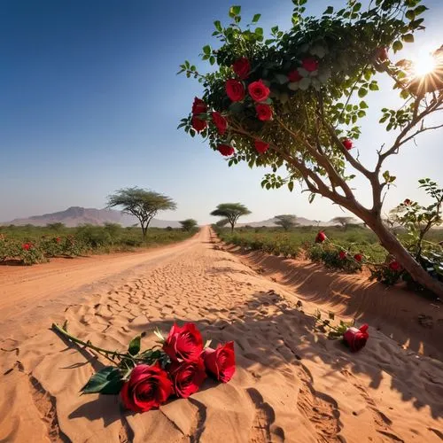 flowerful desert,namib desert,libyan desert,desert desert landscape,desert landscape,desert rose,Photography,General,Realistic