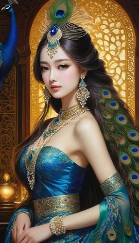 oriental princess,oriental girl,asian woman,orientalist,oriental painting,oriental,Illustration,Realistic Fantasy,Realistic Fantasy 08