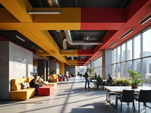 daylighting,gensler,modern office,offices,bureaux,atrium,ideacentre,skolkovo,creative office,bizinsider,headquaters,atriums,adjaye,school design,bridgepoint,rackspace,architekten,lofts,business centre,skybridge