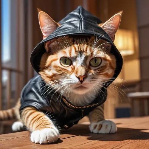 purgatoire,kitterman,cat warrior,kittikachorn,halloween cat,vigilante,Photography,General,Realistic