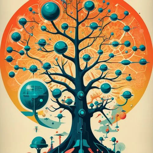 tree of life,tangerine tree,colorful tree of life,cardstock tree,atomic age,tree mushroom,wondertree,the japanese tree,technosphere,spheres,magic tree,flourishing tree,fruit tree,planetoid,tree,family tree,futureworld,mushroom landscape,the trees,orange tree,Conceptual Art,Sci-Fi,Sci-Fi 29