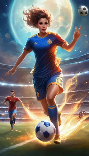 women's football,soccer player,soccer kick,european football championship,footballer,uefa,soccer,sports girl,fifa 2018,soccer-specific stadium,women's handball,game illustration,children's soccer,wall & ball sports,soccer ball,world cup,woman playing,android game,score a goal,handball player,Illustration,Realistic Fantasy,Realistic Fantasy 01