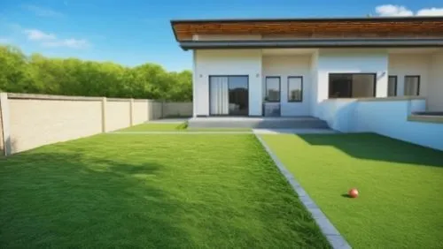 White color wall,golf lawn,artificial grass,green lawn,grass golf ball,3d rendering,lawn,robotic lawnmower,grass roof,3d background,aaaa,grono,cut the lawn,render,3d render,3d rendered,block of grass,