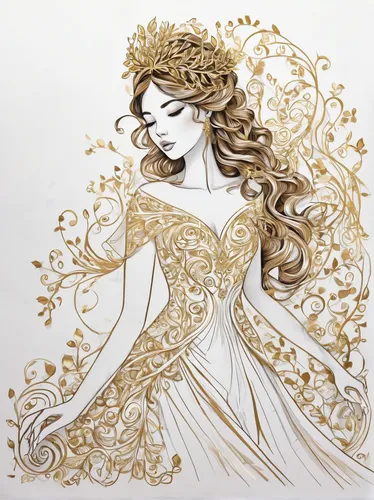 gold foil mermaid,gold filigree,gold foil art,golden wreath,gold foil crown,gold leaf,gold foil laurel,blossom gold foil,gold foil,gold foil and cream,golden crown,cream and gold foil,fashion illustration,christmas gold foil,gold foil christmas,laurel wreath,mary-gold,filigree,white rose snow queen,fairy queen,Illustration,Black and White,Black and White 05