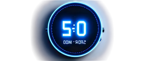 Animated countdown, futuristic digital display, neon blue lights, sleek metallic frame, circular timer, numbers counting down, 3D effects, glowing edges, high-tech aesthetic, close-up shot, dramatic l