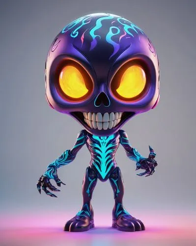 skelemani,halloween vector character,day of the dead skeleton,skeleltt,skelly,skelid,skulk,blacklight,tron,skull statue,3d model,sugar skull,skull allover,3d figure,black light,calaverita sugar,bioluminescence,funko,garrison,lbp,Unique,3D,3D Character