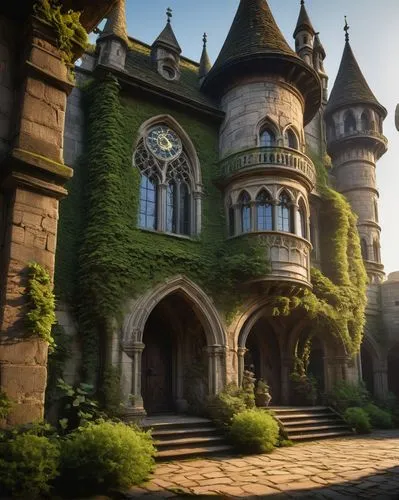 fairy tale castle,fairytale castle,briarcliff,castle of the corvin,riftwar,castlelike,rivendell,maplecroft,altgeld,theed,chateau,royalston,castle,nargothrond,gold castle,cryengine,victorian,bethlen castle,arenanet,knight's castle,Art,Classical Oil Painting,Classical Oil Painting 35