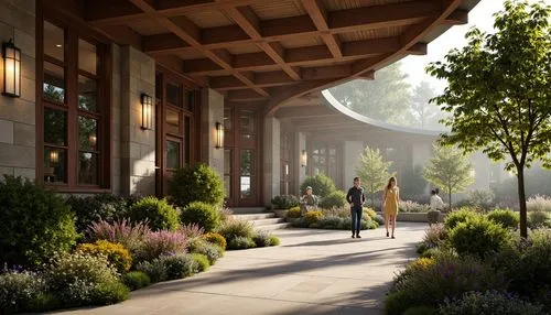 streamwood,render,renderings,3d rendering,walkway,amanresorts,cryengine,riverwood,landscaped,forest house,netherwood,landscaping,sansar,sake gardens,rendered,ecovillage,greenforest,ecoterra,courtyard,urban park