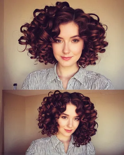 How to Curl Long Hair in 8 Easy, Fast Ways,curly brunette,curly hair,curly,curls,curlers,s-curl,cg,layered hair,asymmetric cut,hair shear,ringlet,curly string,rosa curly,curl,hairstyle,artificial hair