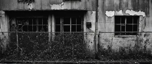 dilapidation,dereliction,shuttered,condemned,old windows,derelict,dilapidated,row of windows,disused,dilapidated building,disrepair,deconsecrated,abandons,abandonments,decrepitude,window frames,abandoned building,corroding,outworn,abandonment,Photography,Black and white photography,Black and White Photography 02