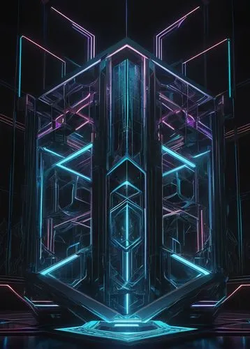 tron,supercomputer,mainframes,cube background,tesseract,cyber,cybernet,portal,cyberia,rez,silico,levator,wavevector,synth,cyberrays,cinema 4d,mainframe,supercomputers,cyberarts,cyberspace,Illustration,Retro,Retro 03