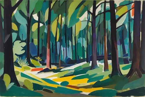 forest landscape,the forests,coniferous forest,forests,mixed forest,forest,green forest,forest background,the forest,spruce forest,pine forest,forest floor,forest glade,beech forest,deciduous forest,forest walk,forest road,birch forest,old-growth forest,woodland,Art,Artistic Painting,Artistic Painting 41