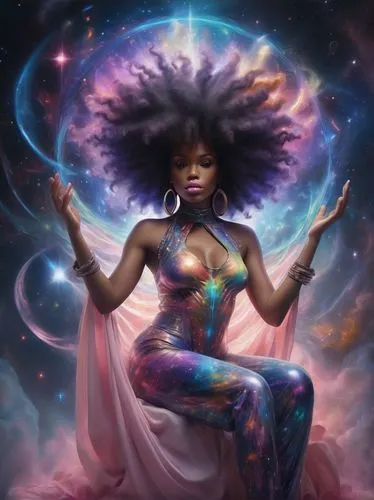 afrofuturism,womanist,vodun,afrocentrism,divine healing energy,womanism,Conceptual Art,Fantasy,Fantasy 01