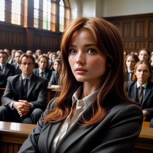 Sophie Marceau 21 yo, inquisitive expression (Nikon PC 35mm f2.8),lecture hall,the girl's face,private school,detention,barrister,classroom,the stake,class room,jury,lawyer,attorney,clary,lecturer,sch